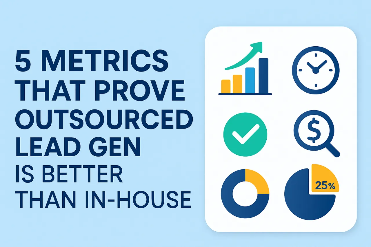 5 Metrics That Prove Outsourced Lead Gen is Better than In-House