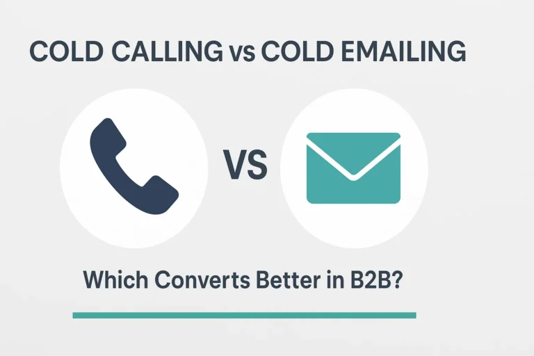 Cold Calling vs Cold Emailing: Which Converts Better in B2B?